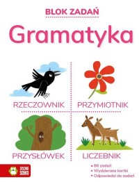Blok zadań. Gramatyka 6+ - okładka książki