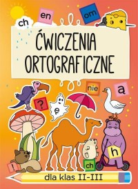 Ćwiczenia ortograficzne dla klas - okłakda ebooka