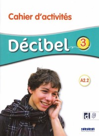 Decibel 3 Zeszyt ćwiczeń + nagrania - okładka podręcznika
