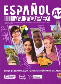 Espanol A Tope A2 Podręcznik + - okładka podręcznika