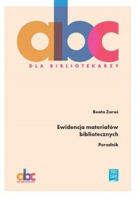 Ewidencja materiałów bibliotecznych - okładka książki