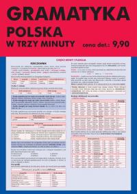 Gramatyka polska w trzy minuty - okłakda ebooka