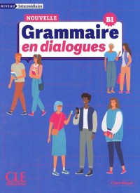 Grammaire en dialogues Niveau intermediaire - okładka podręcznika
