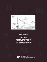 Historia odkryć pierwiastków chemicznych - okłakda ebooka