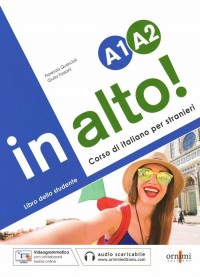 In alto! A1-A2 Podręcznik do włoskiego - okładka podręcznika