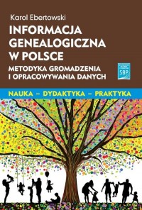 Informacja genealogiczna w Polsce - okładka książki
