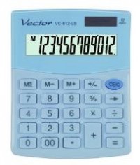 Kalkulator Vector KAV VC-812 LB - zdjęcie produktu