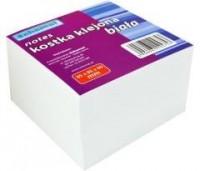 Kostka biała 85x85x50mm klejona - zdjęcie produktu