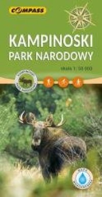 Mapa - Kampinoski Park Narodowy - okładka książki