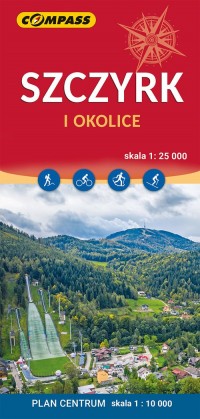 Mapa - Szczyrk i okolice 1:25 000 - okładka książki