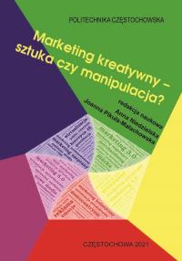 Marketing kreatywny - sztuka czy - okłakda ebooka