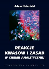 Reakcje kwasów i zasad w chemii - okłakda ebooka