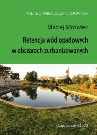 Retencja wód opadowych w obszarach - okłakda ebooka