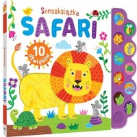 Sensoksiążka SAFARI 10 dźwięków - okładka książki