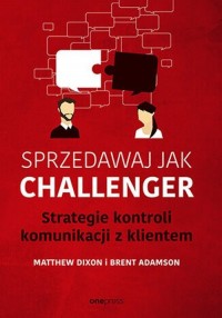 Sprzedawaj jak Challenger Strategie - okładka książki