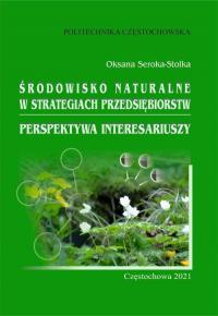 Środowisko naturalne w strategiach - okłakda ebooka