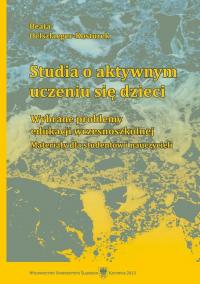Studia o aktywnym uczeniu się dzieci. - okłakda ebooka