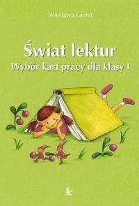 Świat lektur 1 Wybór kart pracy - okłakda ebooka