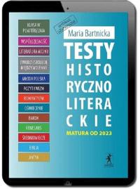 Testy historycznoliterackie. Matura - okłakda ebooka