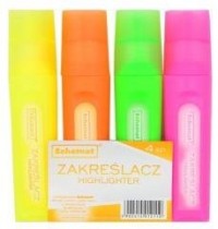 Zakreślacze 4 kolory - zdjęcie produktu