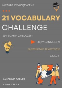 21 VOCABULARY CHALLENGE: Matura - okłakda ebooka