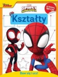 Baw się i ucz! Kształty. Marvel - okładka książki