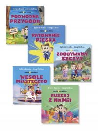 Bombowa ekipa - pakiet 5 książek - okładka książki