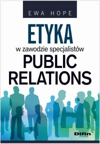 Etyka w zawodzie specjalistów public - okłakda ebooka