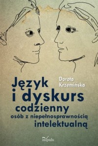 Język i dyskurs codzienny osób - okłakda ebooka