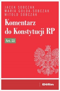 Komentarz do Konstytucji RP art. - okładka książki