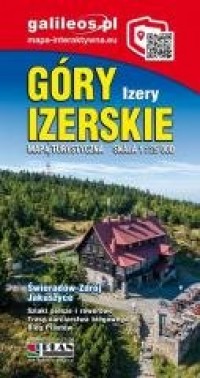Mapa - Góry Izerskie 1:25 000 - okładka książki