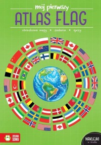 Mój pierwszy atlas flag - okładka książki