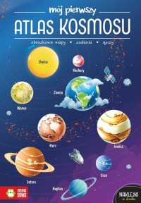 Mój pierwszy atlas kosmosu - okładka książki