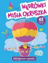 Naklejkowe czytanki. Wędrówki Misia - okładka książki