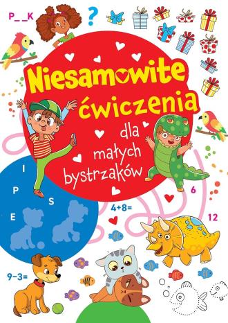 Niesamowite ćwiczenia dla małych - okładka książki