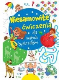 Niesamowite ćwiczenia dla małych - okładka książki