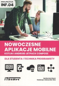 Nowoczesne aplikacje mobilne Kotlin - okładka książki