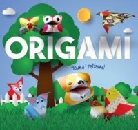 Origami. Nauka i zabawa. Zwierzątka - okładka książki