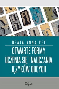 Otwarte formy uczenia się i nauczania - okłakda ebooka
