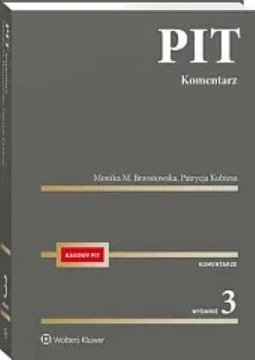 PIT. Komentarz - okładka książki