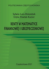 Renty w matematyce finansowej i - okłakda ebooka