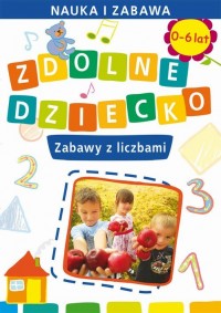 Zdolne dziecko. Zabawy z liczbami. - okłakda ebooka
