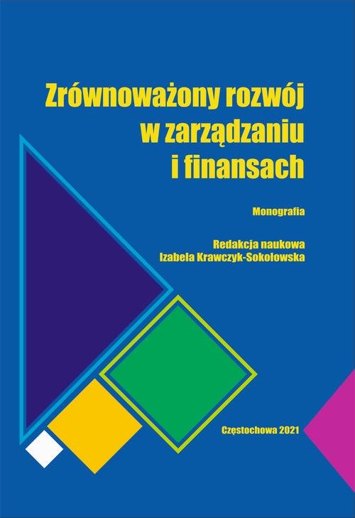 Zrównoważony rozwój w zarządzaniu - okłakda ebooka