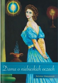 Dama o niebieskich oczach - okładka książki