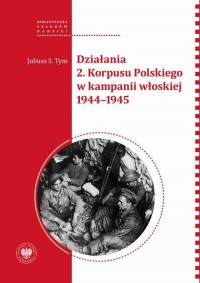 Działania 2. Korpusu Polskiego - okłakda ebooka