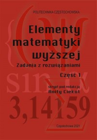 Elementy matematyki wyższej cz. - okłakda ebooka