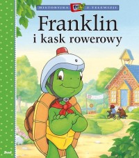 Franklin i kask rowerowy - okładka książki