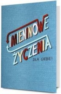 Karnet Imieniny - zdjęcie produktu