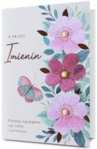 Karnet Imieniny - zdjęcie produktu