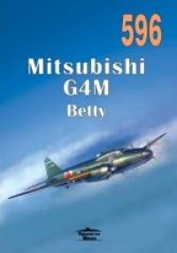 Mitsubishi G4M Betty nr 596 - okładka książki